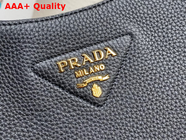 Prada Leather Bag in Black 1BC178 Replica