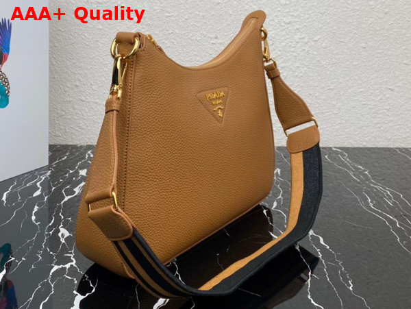 Prada Leather Bag in Caramel 1BC178 Replica