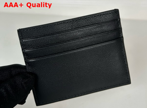 Prada Leather Card Holder in Black 1MC025 Replica