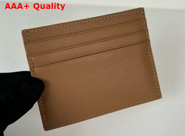 Prada Leather Card Holder in Caramel 1MC025 Replica