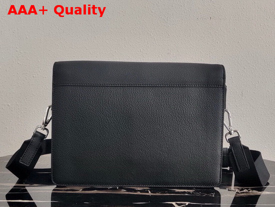 Prada Leather Cross Body Bag in Black Replica