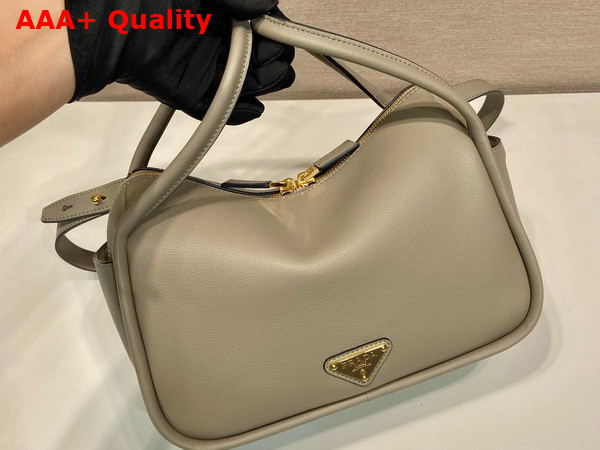 Prada Leather Handbag in Clay 1BA451 Replica