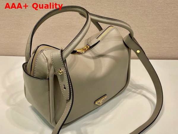 Prada Leather Handbag in Clay 1BA451 Replica