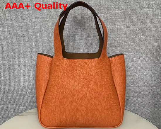 Prada Leather Handbag in Orange Calf Leather 1BG335 Replica