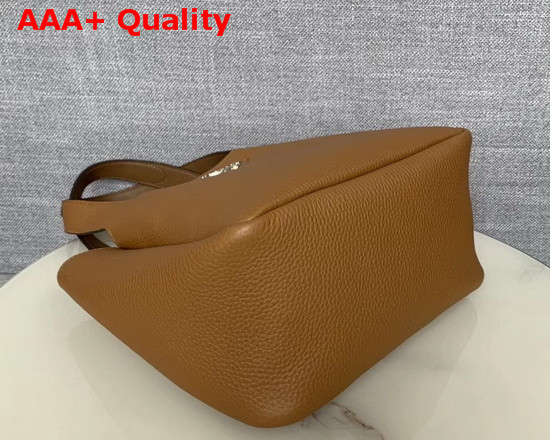 Prada Leather Handbag in Tan Calf Leather 1BG335 Replica