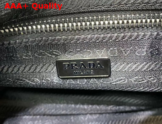 Prada Leather Hobo Shoulder Bag in Black Calf Leather Replica