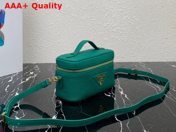 Prada Leather Mini Bag in Absinthe 1BH202 Replica