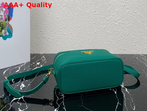 Prada Leather Mini Bag in Absinthe 1BH202 Replica