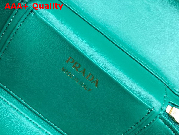 Prada Leather Mini Bag in Absinthe 1BH202 Replica