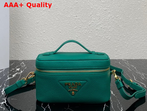 Prada Leather Mini Bag in Absinthe 1BH202 Replica