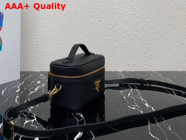 Prada Leather Mini Bag in Black 1BH202 Replica