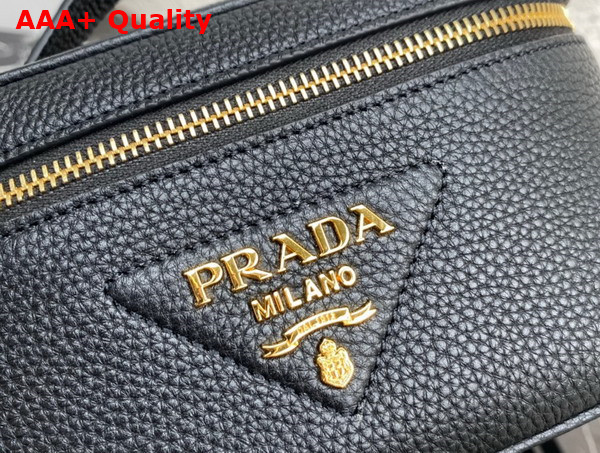 Prada Leather Mini Bag in Black 1BH202 Replica