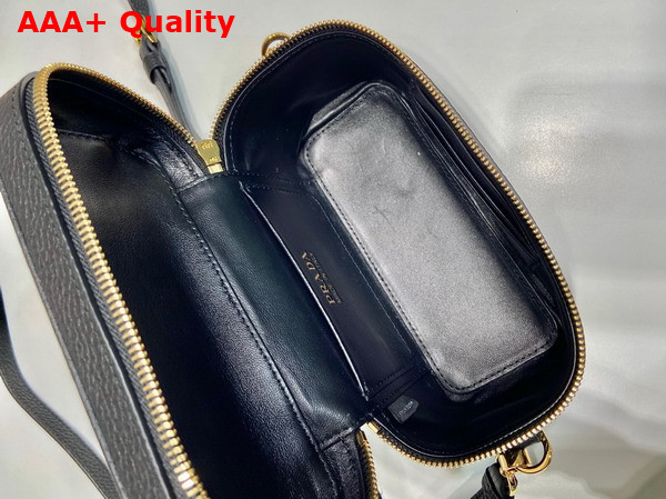 Prada Leather Mini Bag in Black 1BH202 Replica