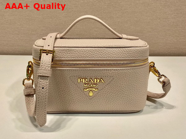 Prada Leather Mini Bag in Water Lily 1BH202 Replica