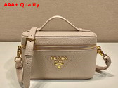 Prada Leather Mini Bag in Water Lily 1BH202 Replica