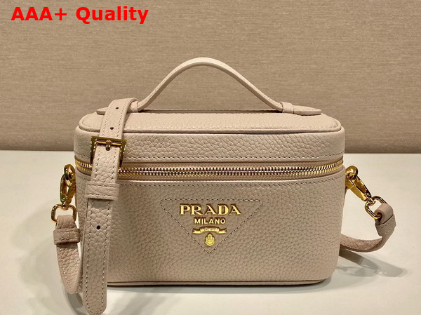 Prada Leather Mini Bag in Water Lily 1BH202 Replica