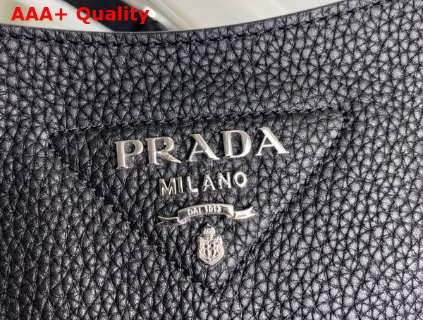 Prada Leather Mini Shoulder Bag in Black 1BH191 Replica