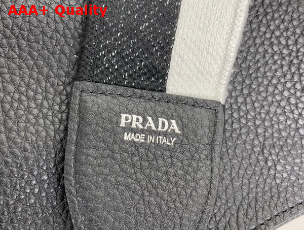 Prada Leather Mini Shoulder Bag in Black 1BH191 Replica