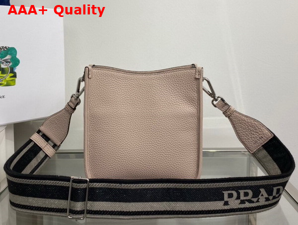 Prada Leather Mini Shoulder Bag in Sand Color 1BH191 Replica