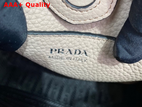 Prada Leather Mini Shoulder Bag in Sand Color 1BH191 Replica