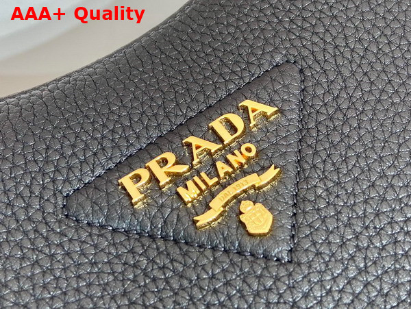 Prada Leather Shoulder Bag in Black 1BH193 Replica