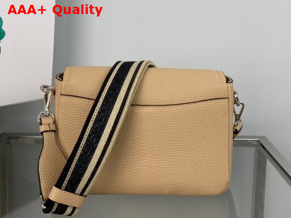 Prada Leather Shoulder Bag in Sand 1BD314 Replica