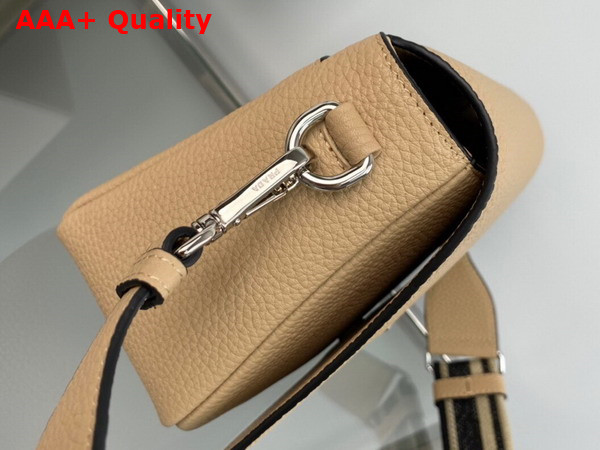 Prada Leather Shoulder Bag in Sand 1BD314 Replica