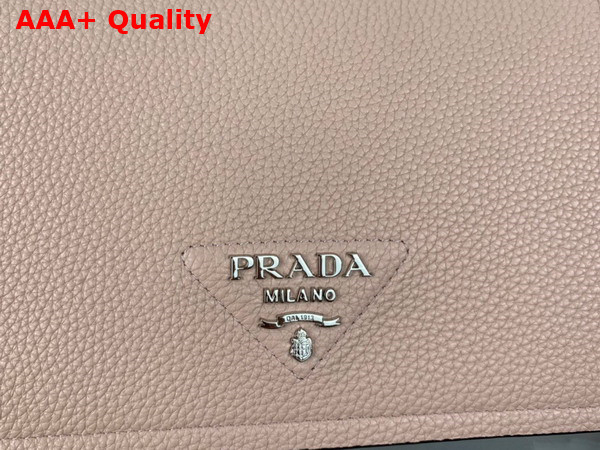 Prada Leather Shoulder Bag in Water Lily 1BD314 Replica