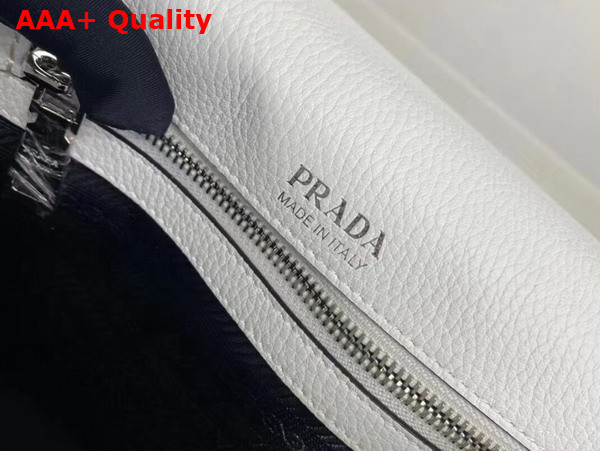 Prada Leather Shoulder Bag in White 1BD314 Replica