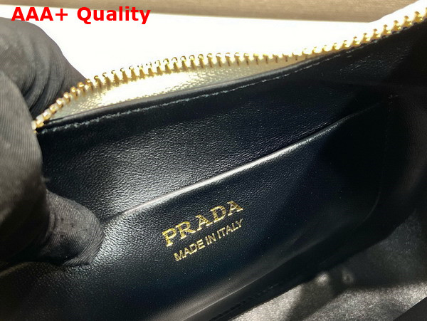 Prada Leather Shoulder Bag in White 1BH193 Replica