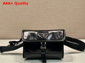 Prada Leather Smartphone Case in Black 2ZH108 Replica