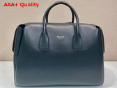 Prada Leather Travel Bag in Black 2VC035 Replica