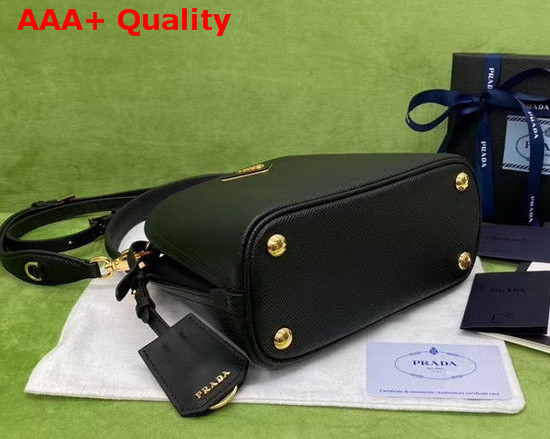 Prada Matinee Micro Saffiano Leather Bag Black Replica