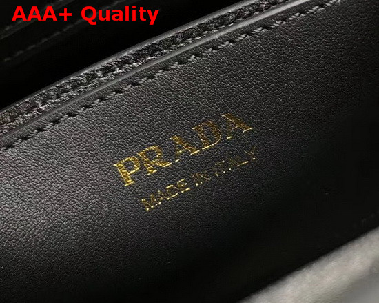 Prada Matinee Micro Saffiano Leather Bag Black Replica