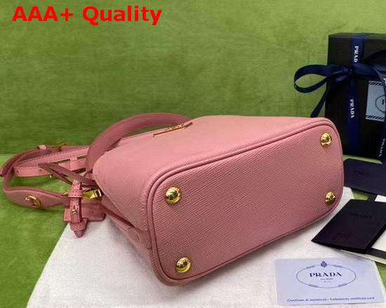 Prada Matinee Micro Saffiano Leather Bag Petal Pink Replica