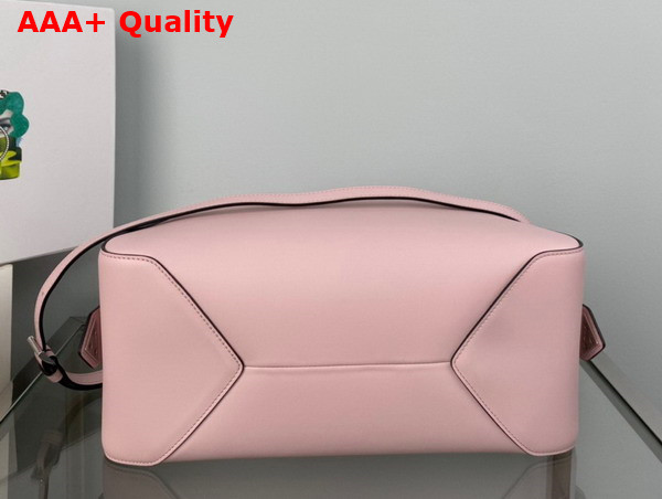 Prada Medium Leather Handbag in Alabaster Pink 1BA365 Replica