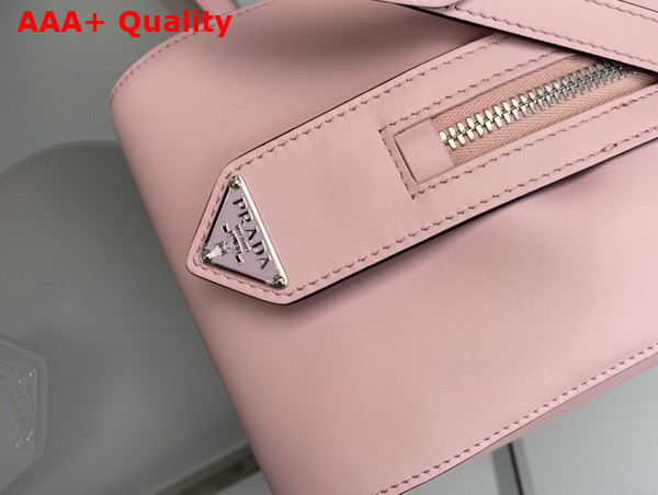 Prada Medium Leather Handbag in Alabaster Pink 1BA365 Replica