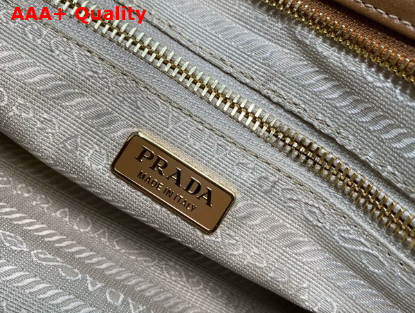 Prada Medium Leather Handbag in Cameo 1BA426 Replica