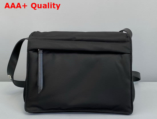 Prada Medium Padded Nylon Shoulder Bag in Black 1BD255 Replica