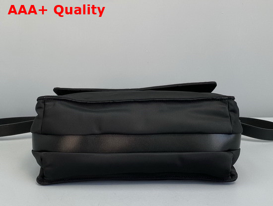 Prada Medium Padded Nylon Shoulder Bag in Black 1BD255 Replica