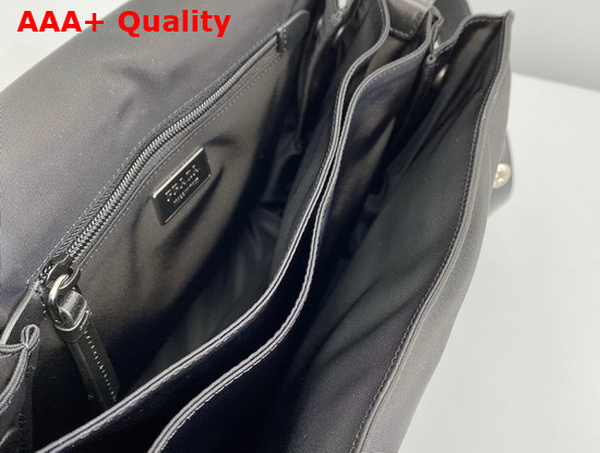 Prada Medium Padded Nylon Shoulder Bag in Black 1BD255 Replica