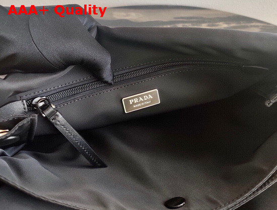 Prada Medium Padded Nylon Shoulder Bag in Black Replica