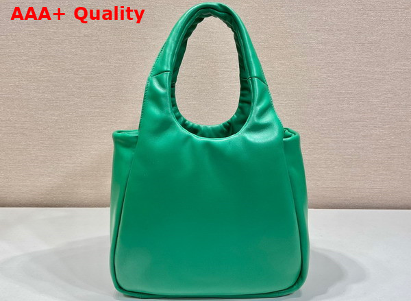 Prada Medium Padded Prada Soft Nappa Leather Bag in Mango 1BG413 Replica