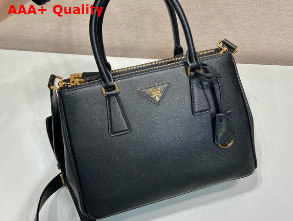 Prada Medium Prada Galleria Leather Bag in Black 1BA863 Replica