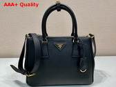 Prada Medium Prada Galleria Leather Bag in Black 1BA863 Replica