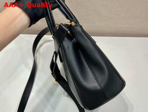 Prada Medium Prada Galleria Leather Bag in Black 1BA863 Replica