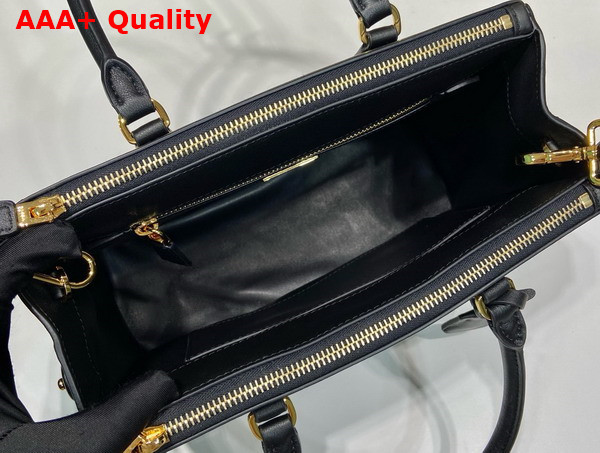 Prada Medium Prada Galleria Leather Bag in Black 1BA863 Replica