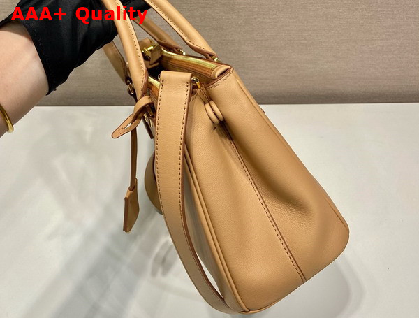 Prada Medium Prada Galleria Leather Bag in Caramel 1BA863 Replica