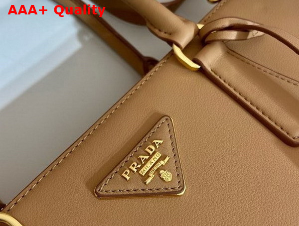 Prada Medium Prada Galleria Leather Bag in Caramel 1BA863 Replica