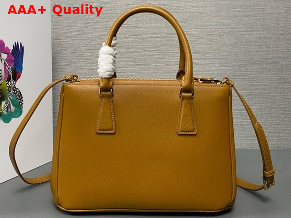 Prada Medium Prada Galleria Saffiano Leather Bag in Caramel 1BA863 Replica